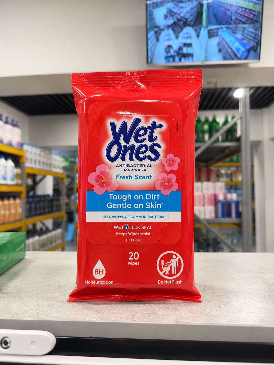 Wet Ones влажные салфетки 20 шт
