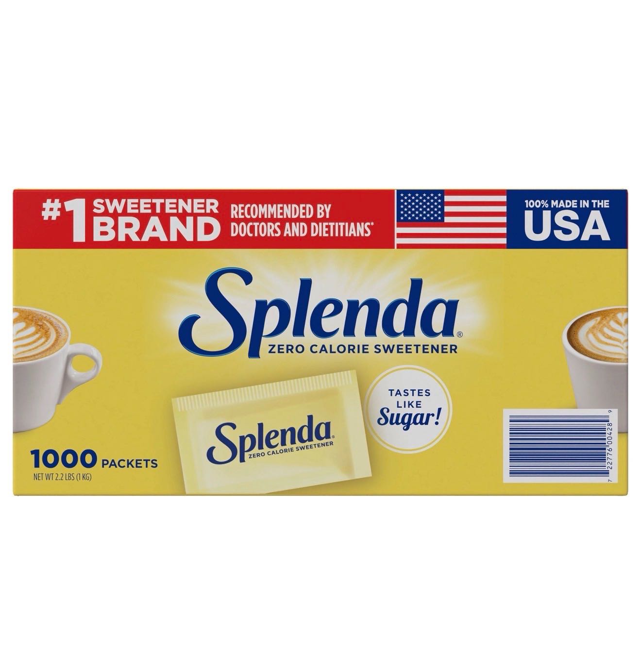 Splenda сахар заменитель 1000шт