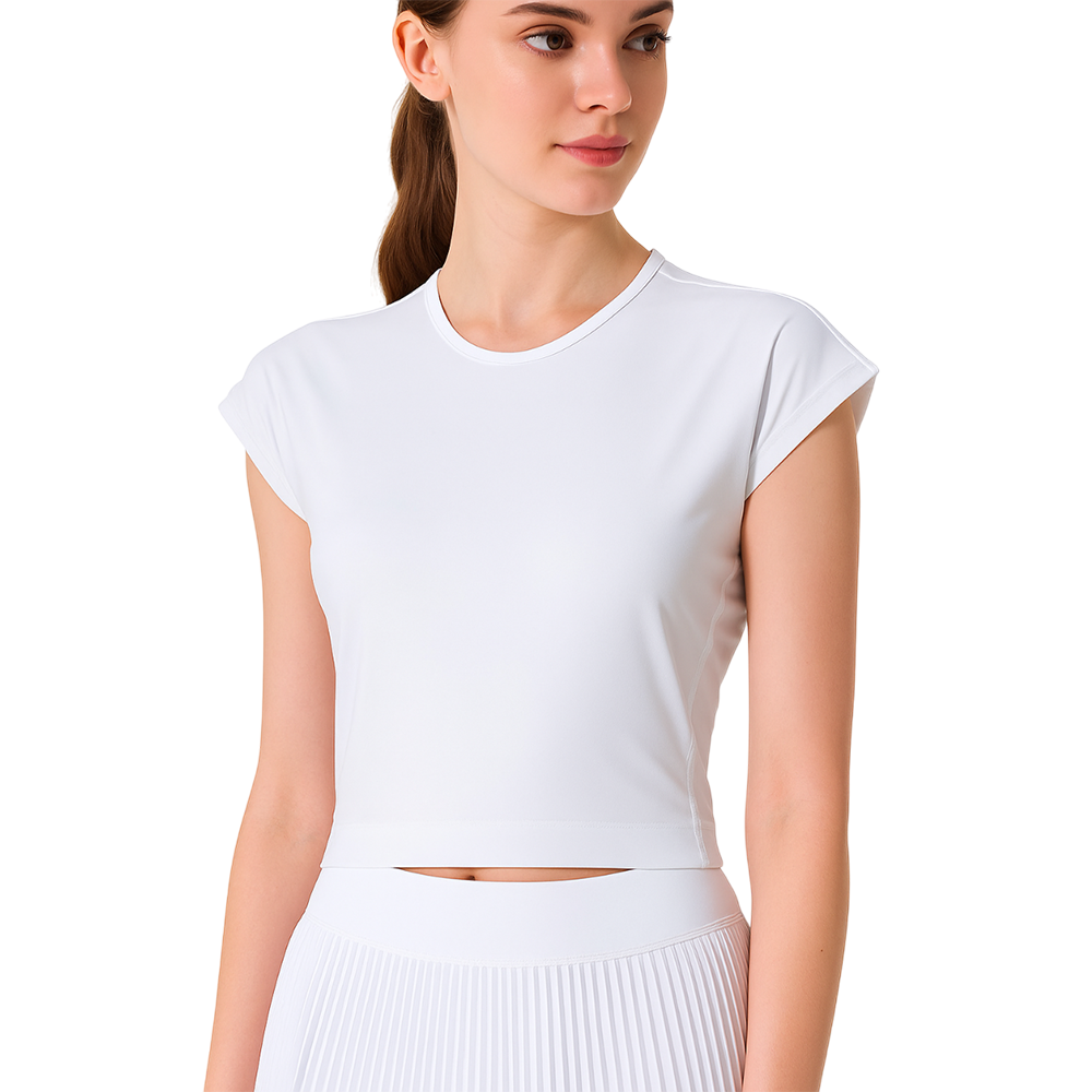 Футболка с затяжкой сзади 