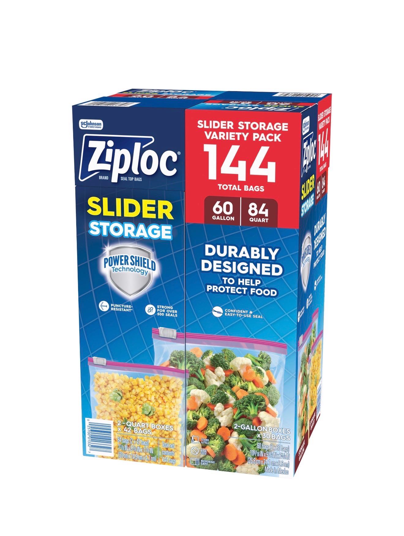 Ziploc пакеты  144 шт