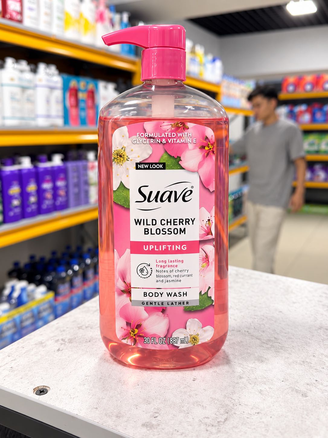 Suave Wild Cherry Гель для душа 887мл