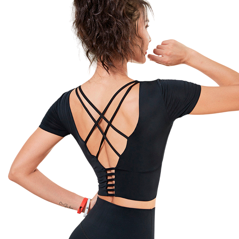 Топ с открытой спиной 