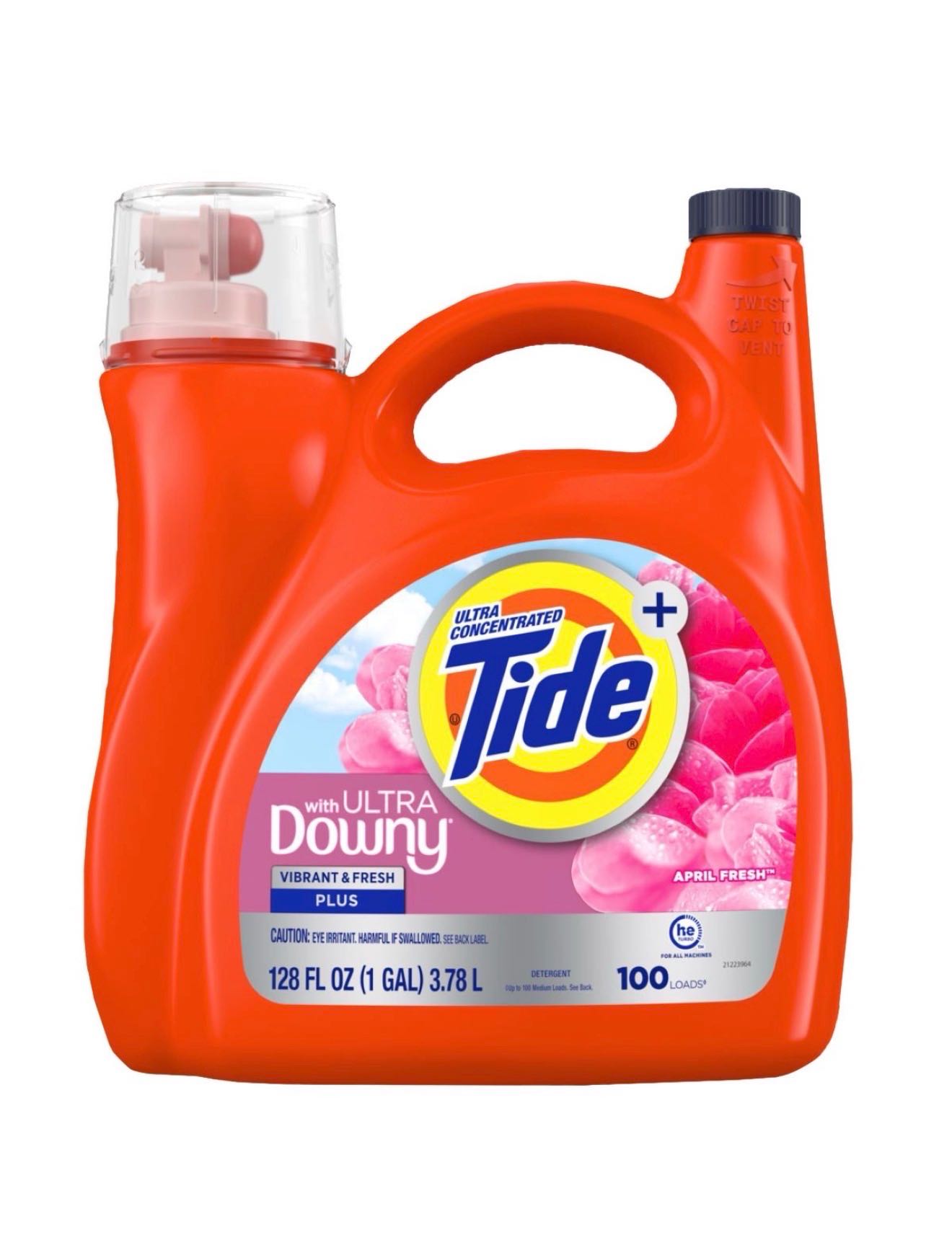 Tide жидкий с Downy 100 стирок