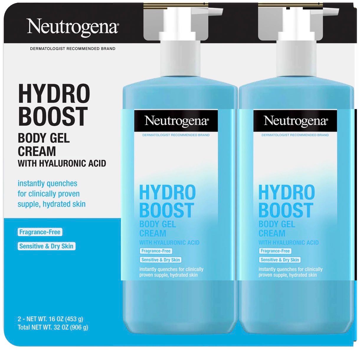Neutrogena крем Hydro Boost 453мл