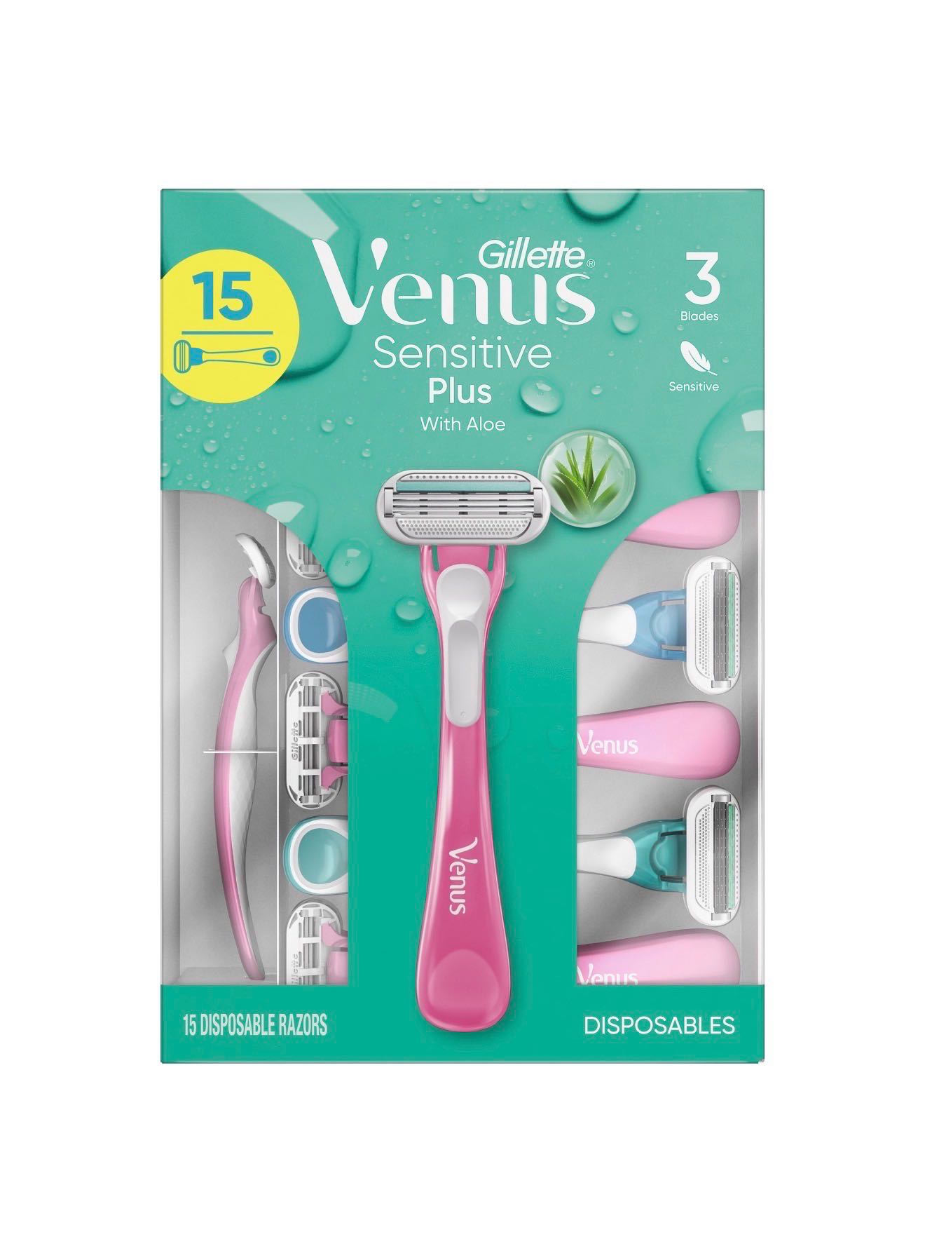 Gillette бритва Venus Sensetive Plus (поштучно)