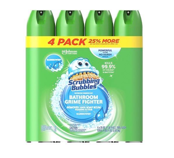 Scrubbing Bathroom пена для чистки спрей  708гр