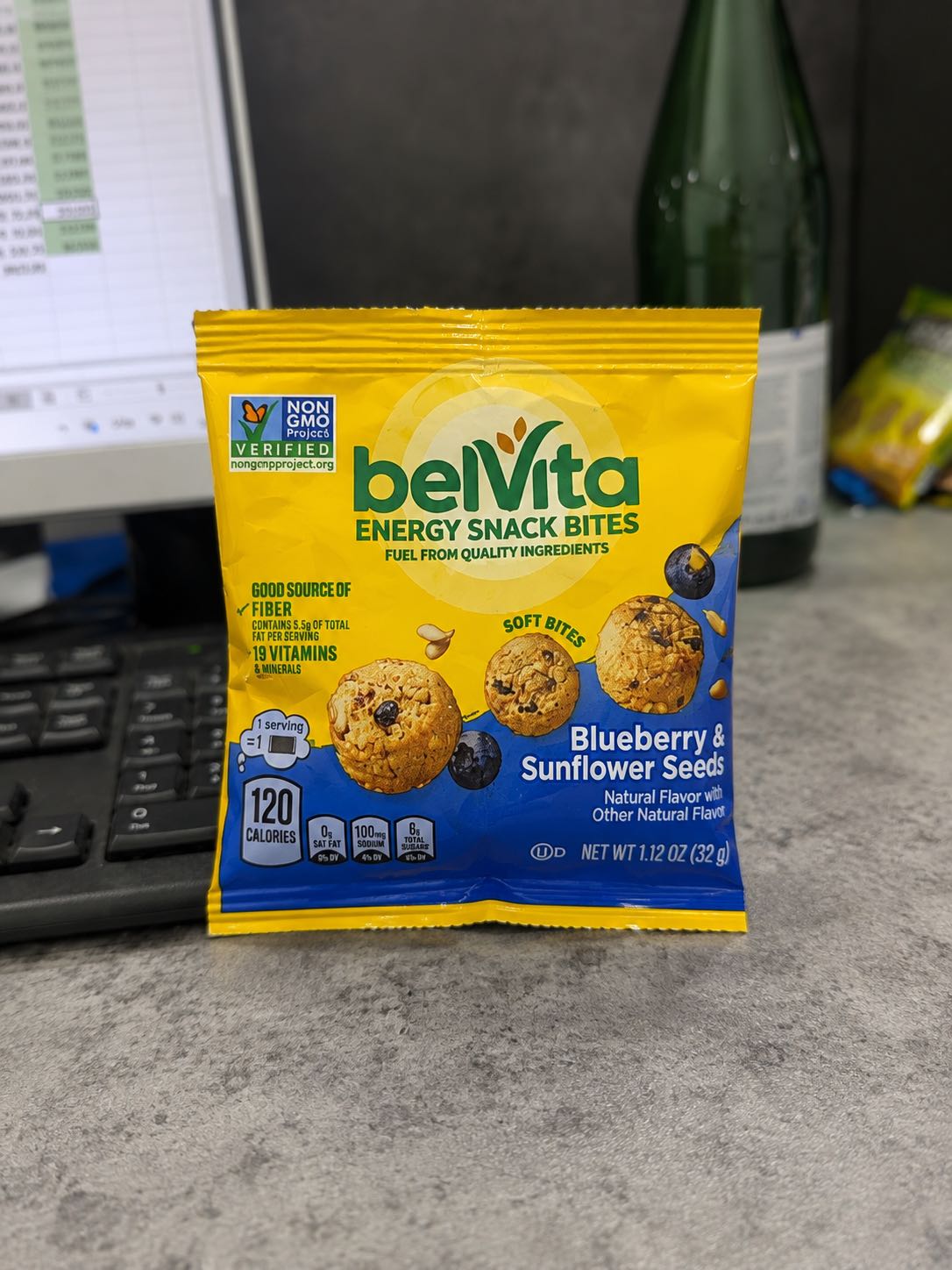 Belvita печенье Blueberry Sunflower Seed