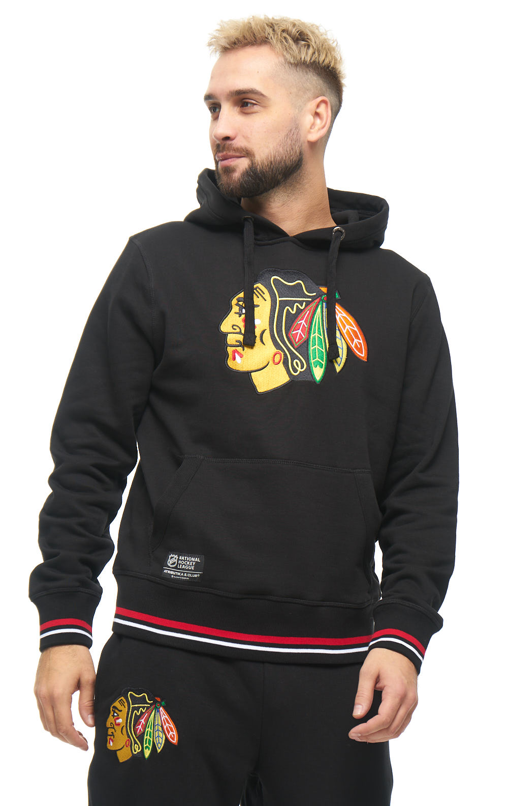 366470 Толстовка Chicago Blackhawks (ТМ ATRIBUTIKA&CLUB)