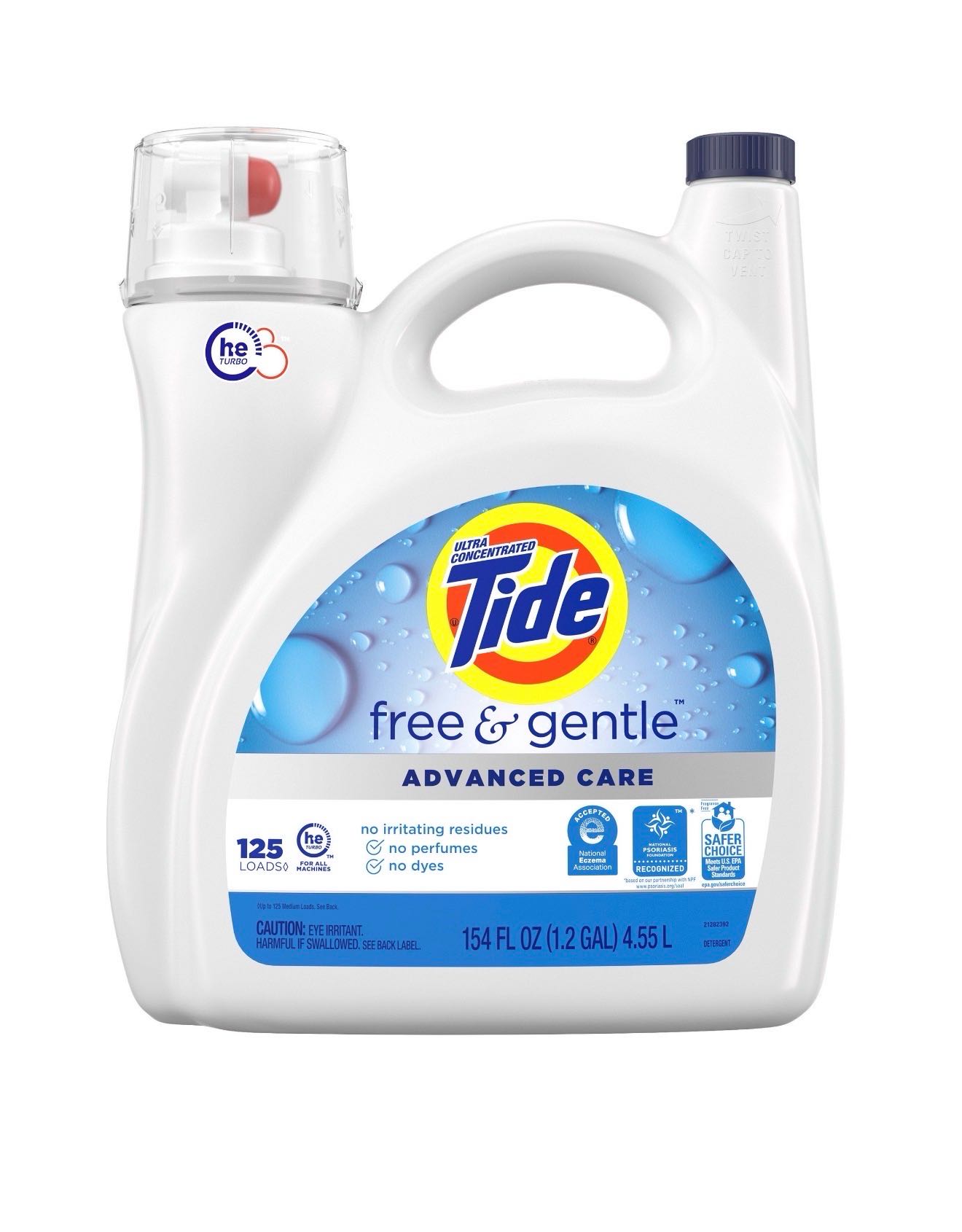 Tide жидкий Free & Gentle 125 стирок