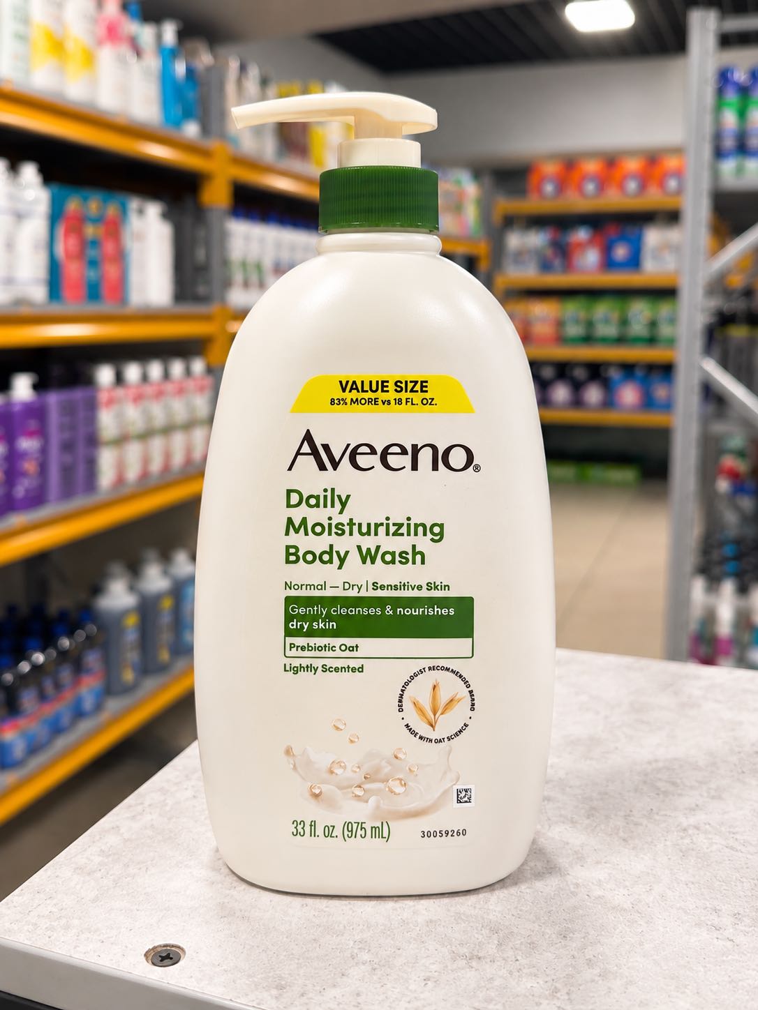 Aveeno Гель для душа Daily Moisturizing 975мл
