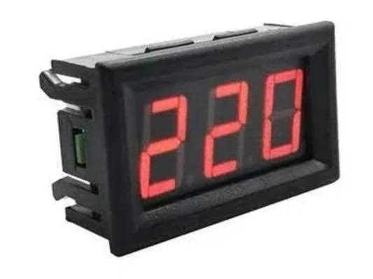 Voltmetr indikator