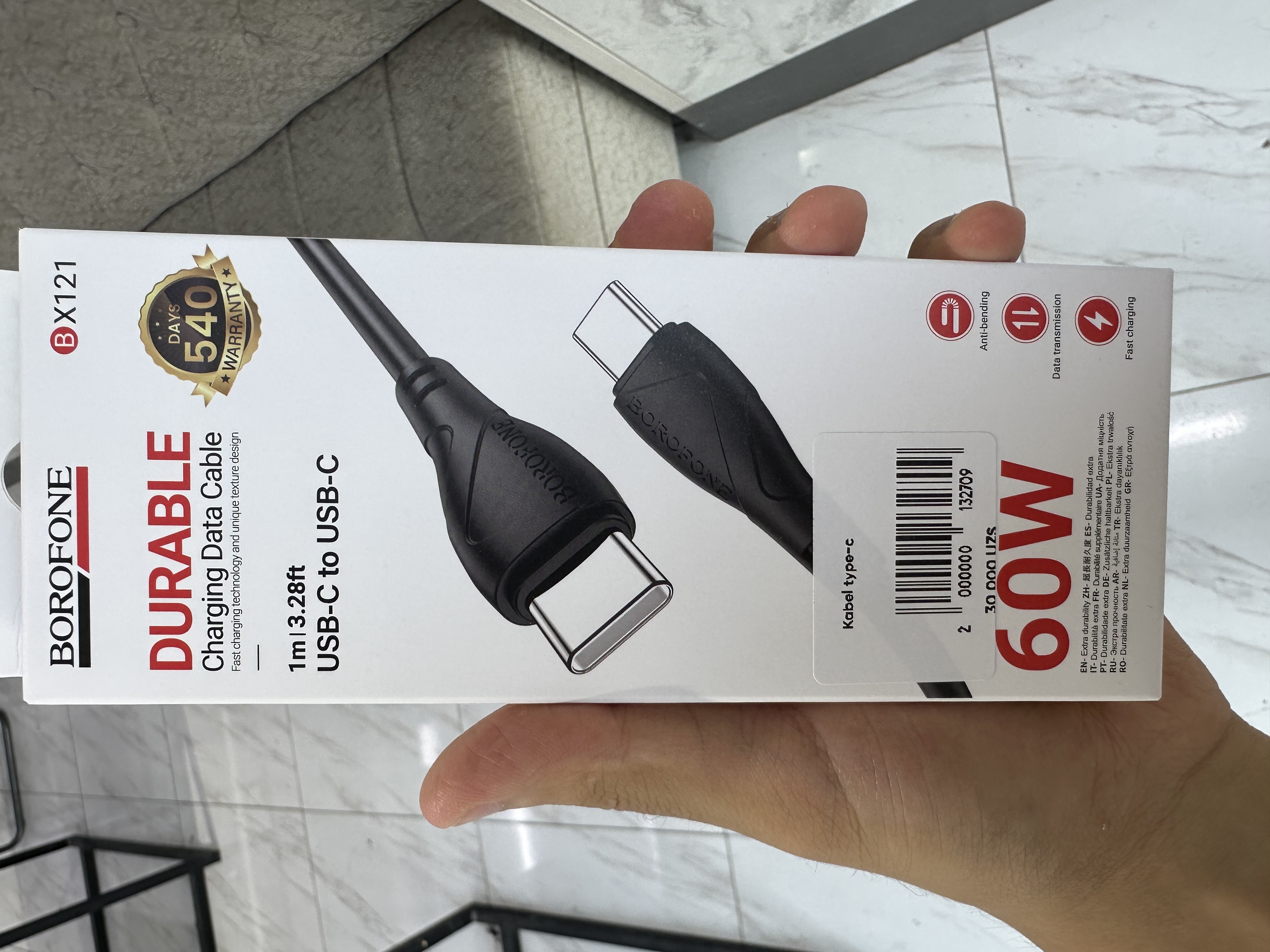 Kabel type-c