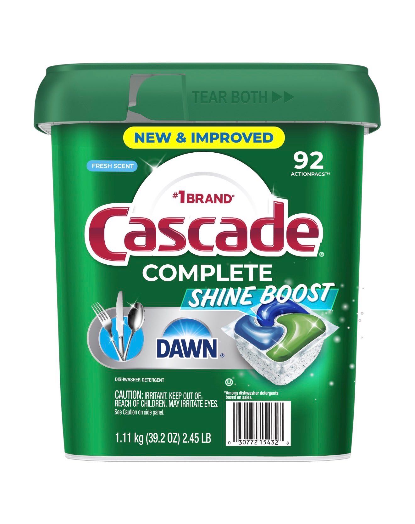 Cascade Complete капсулы для посудомоечной машины 82шт