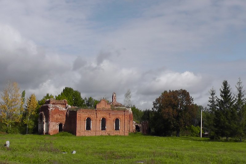 Село воскресенское данковский. Село долгое Липецкая область.