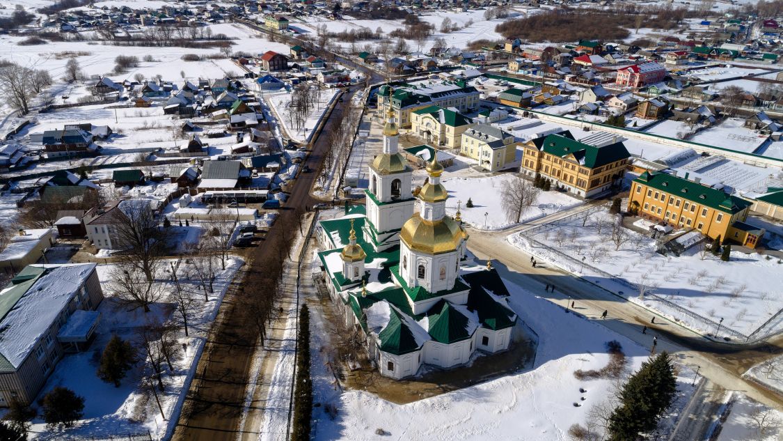 Казань дивеево. Дивеево храм Казанской иконы Божией матери. Казанская община Дивеево. Дивеевский монастырь 2022 вид сверху.