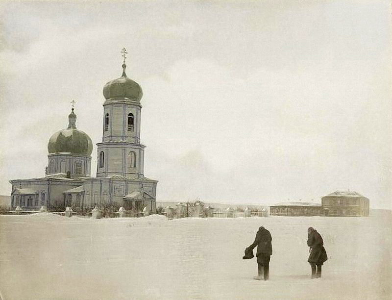 Старый Саратов собор Александра Невского