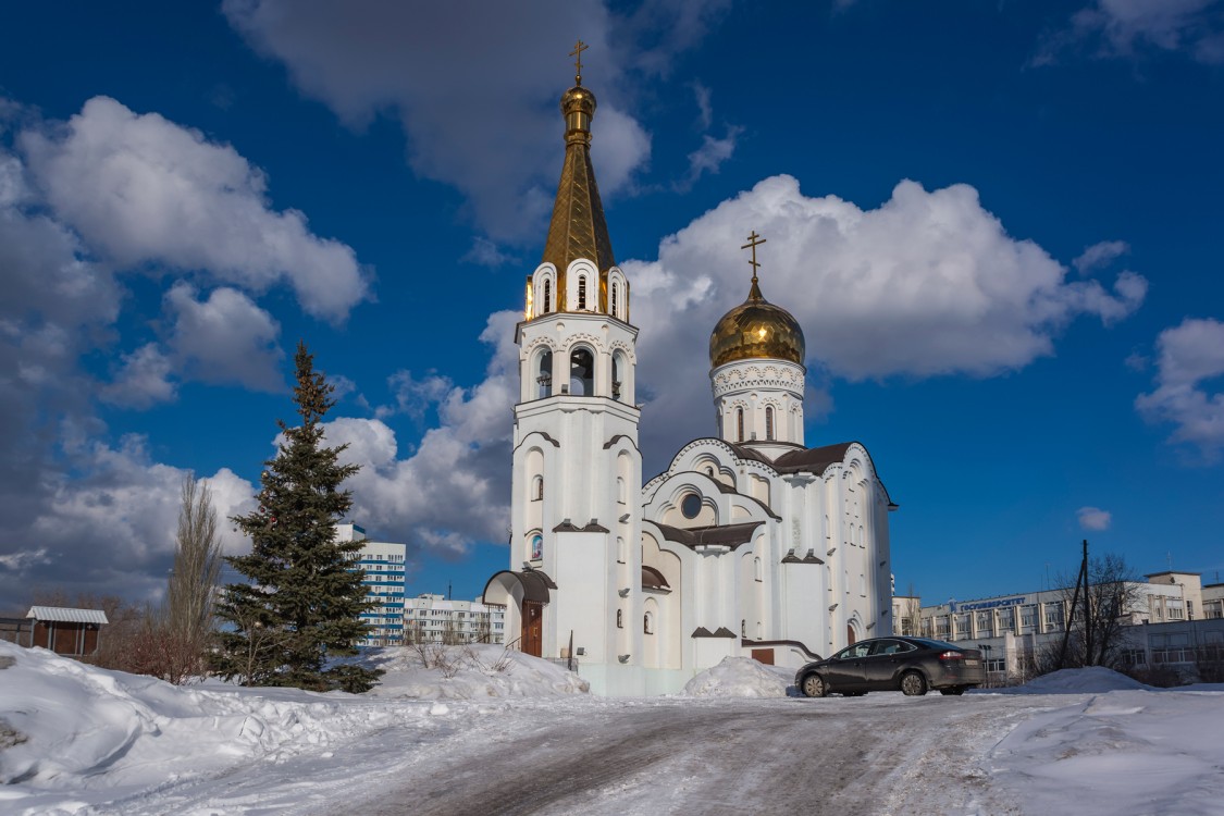 Тольятти зима Церковь