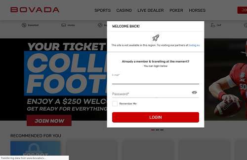 Bovada Rogue casino