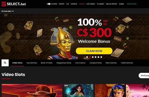 SelectBet Rogue casino