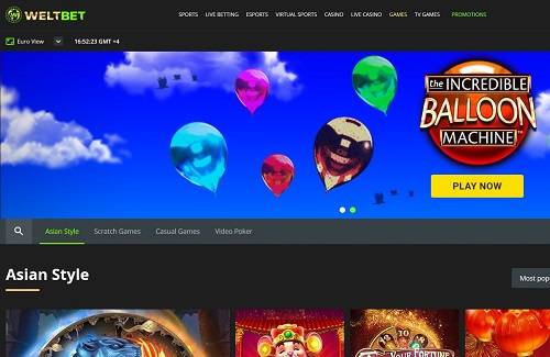 Weltbet Rogue casino