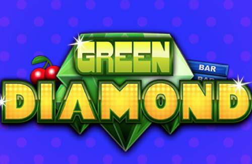 Green Diamond Online Slot Logo