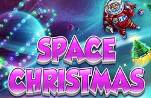Space Christmas Online Slot Logo