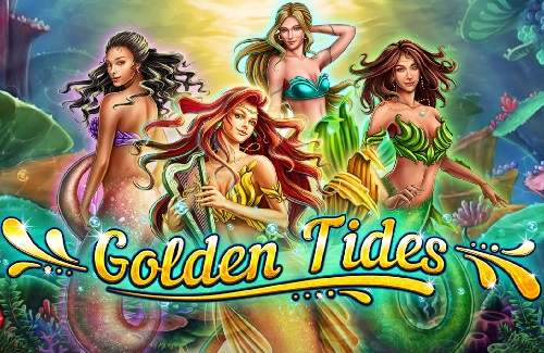 Golden Tides Online Slot Logo