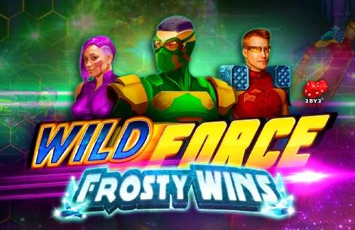 Wild Force Frosty Wins Online Slot Logo
