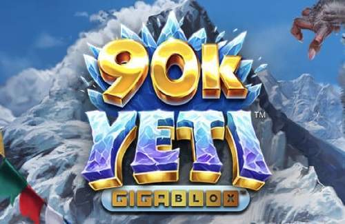 90k Yeti Gigablox Online Slot Logo
