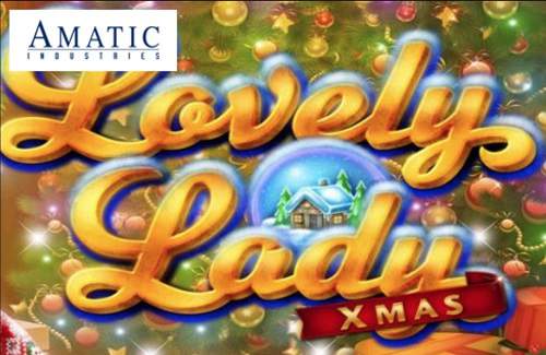 Lovely Lady Xmas Online Slot Logo