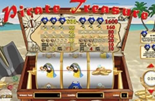 Pirate Treasure Online Slot Logo