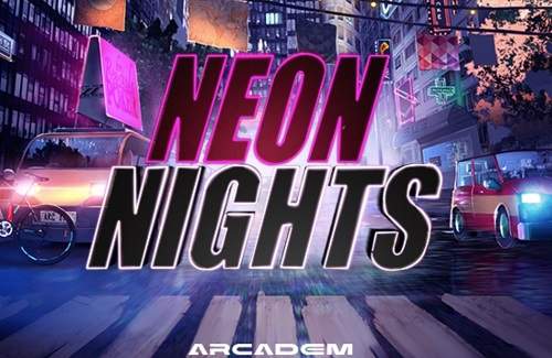 Neon Nights Online Slot Logo