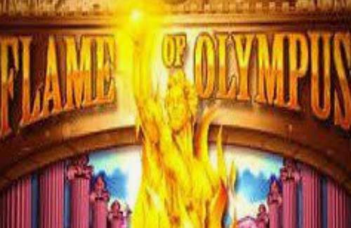 Flame of Olympus Online Slot Logo
