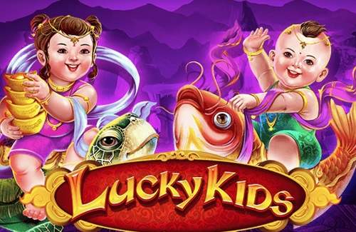 Lucky Kids Online Slot Logo