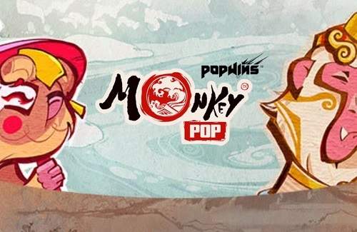 MonkeyPop Online Slot Logo