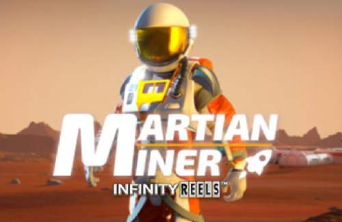 Martian Miner Infinity Reels Online Slot Logo