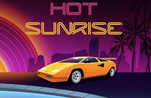Hot Sunrise Online Slot Logo
