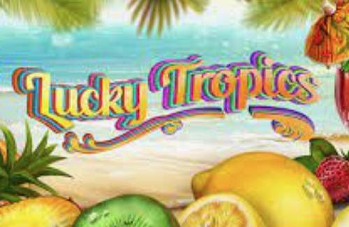 Lucky Tropics Online Slot Logo