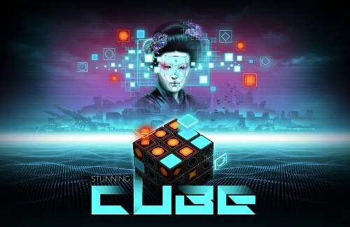 Stunning Cube Online Slot Logo