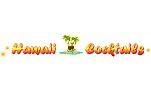 Hawaii Cocktails Online Slot Logo
