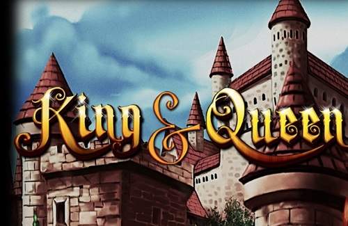 King and Queen Online Slot Logo