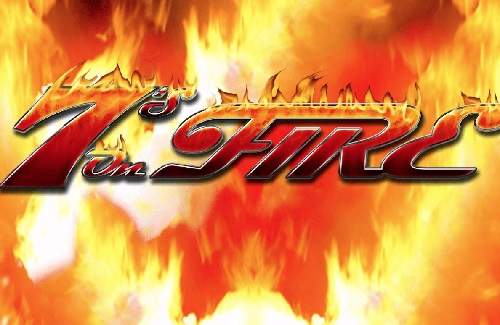7s On Fire Online Slot Logo