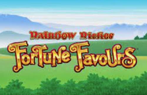 Rainbow Riches Fortune Favours Online Slot Logo
