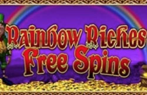Rainbow Riches Free Spins Online Slot Logo