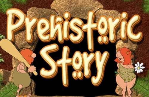 Prehistoric Story Online Slot Logo