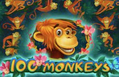 100 Monkeys Online Slot Logo