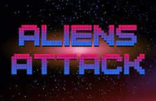 Alien Attack Online Slot Logo
