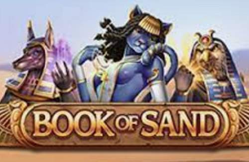 Book of Sand Online Slot Logo