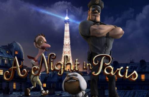 A Night in Paris Online Slot Logo