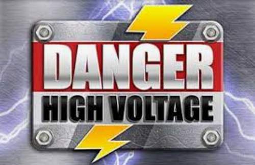 Danger High Voltage Online Slot Logo
